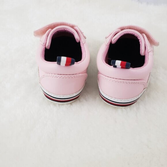 Tommy Hilfiger Pink Runners/Shoes Girl Toddler Size 2 - Picture 8 of 9
